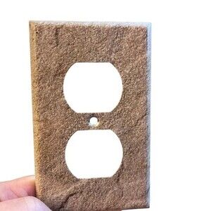 Granite-Look Light Switch Cover w/ Metal Backing 3 Styles 9 Items Price Per Item
